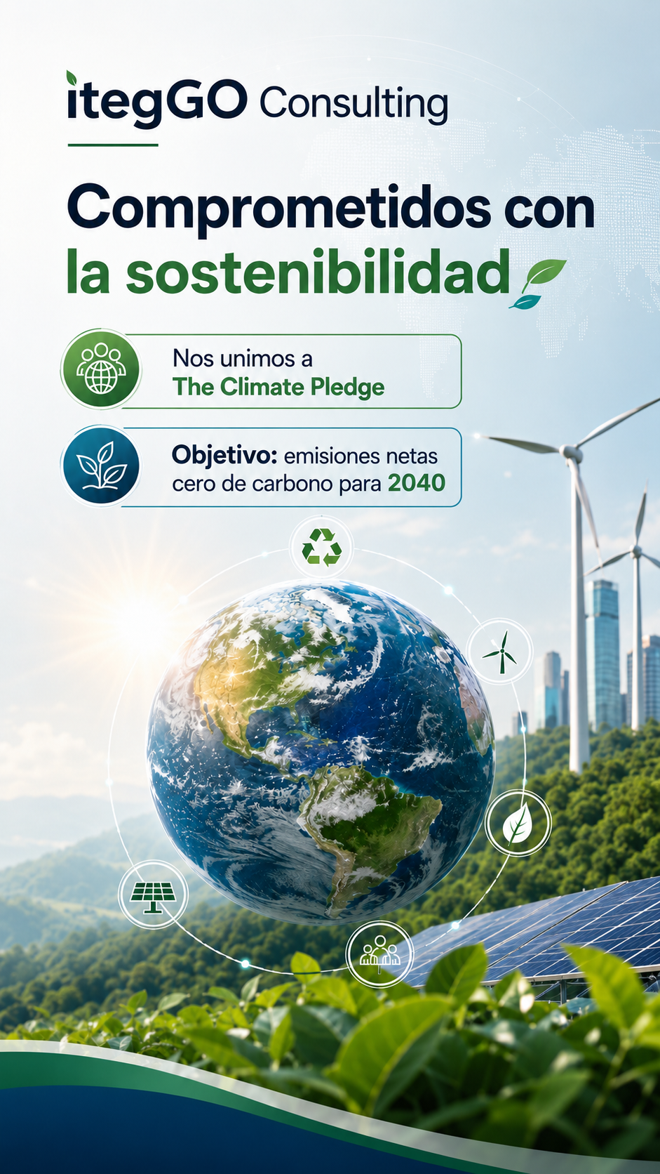 itegGO Consulting's commitment to sustainability